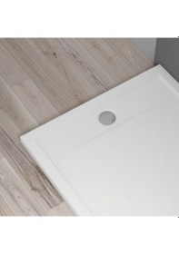 Resim Shower Slimflat Dikdörtgen Duş Teknesi 80X120 Cm 
