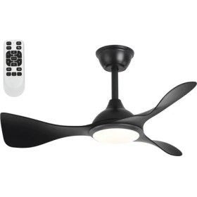 Resim Cata Ct 3001 Modern Tavan Vantilatörü LED Işıklı ve Uzaktan Kumandalı Led, Sessiz Motor, Şık Tasarım 