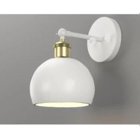 Resim Riolight Retro,rustik,vintage Mafsallı Beyaz Hareketli Başlık Tek Beyaz 