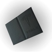 Resim Tes Store Tesla Ruhsat Kabı / Kılıfı 