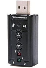 Resim Epilons Hy-U717 Usb 2.0 Ses Kartı 7.1 Ch 