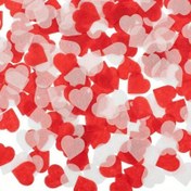 Resim 1000 adet Kalp Şeklinde Çok Renkli Kağıt Konfeti - Doğum Günü, Düğün & Parti Süslemeleri için Mükemmel, 2.49cm Masa Süslemeleri ve Balon Dolguları 