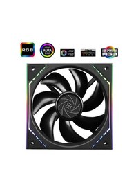Resim Thermalright Tl-m12 Argb 120mm Siyah Kasa Fanı 