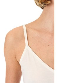 Resim Penti Ekru Collagen İnce Askılı Atlet 