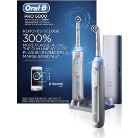 Resim Oral-B Smart Series Pro 6000 Elektrikli Diş Fırçası Beyaz 