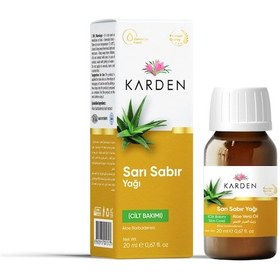 Resim Karden Aloe Vera Sarı Sabır Yağı 20 ML 