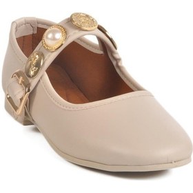 Resim B-40 Z Krem Kadın Babet Krem 