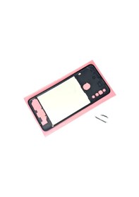 Resim Tkgz - Samsung Galaxy Uyumlu A20s Full Kasa Arka Kapak Batarya Kapağı - Siyah Çok Renkli 