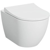 Resim Vitra S60 Kanalsız Asma Klozet Vitra Slim Duroplast Kapak 