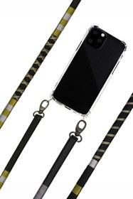 Resim Vorson El Yapımı Iphone 11 Pro Max Kılıflı Telefon Askısı - Nature Dark 