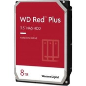 Resim WD 8TB Red Plus NAS 3.5" 5640Rpm Sata3 -WD80EFPX 