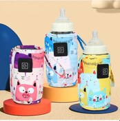 Resim Usb Süt Su Isıtıcı Seyahat Arabası Yalıtımlı Çanta Bebek Biberon Isıtıcı Yenidoğan Bebek Taşınabilir Şişe Besleme Isıtıcıları 