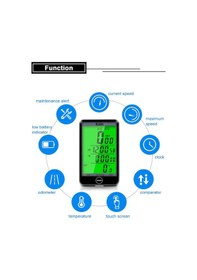 Resim Forte Gt Kablosuz Km Saati Xbyc 6032 Siyah 