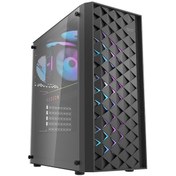 Resim AÄ±go Darkflash Dk351 Usb3.0 3x12cm Fan TemperlÄ± Cam SÄ±yah E-atx Oyuncu KasasÄ± 