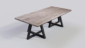 Resim Ntconcept Doğal Ağaç Toplantı Masası -Ntconceptmat1222000b (120x340x78) 