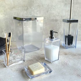 Resim Prima Nova Biga Banyo Seti / Şeffaf 