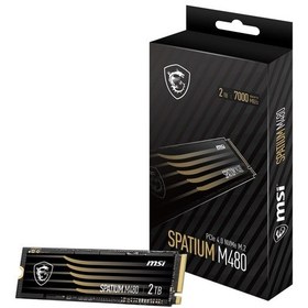 Resim 2tb Msı Spatıum M480 Pro Nvme M.2 7400/7000mb/s 