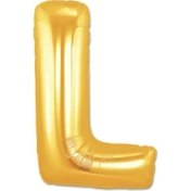 Resim Altın Sarısı Folyo Harf Balon 1 Metre 