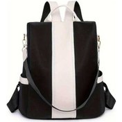 Resim Luckydog Jl Moda Kadın Sırt Çantaları Kontrast Renk Su Geçirmez Diğer 