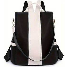 Resim Luckydog Jl Moda Kadın Sırt Çantaları Kontrast Renk Su Geçirmez Diğer 