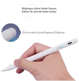 Resim Genel Markalar K11 -yeni Ipad 6, 7, 8, 9, 10, 11 Ipad Air 3 – 4 - 5 Ipad Pro Manyetik Kapasitif Kalem 