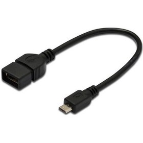Resim Beek Bk-02-otg Micro Usb 5 Pin To Usb 2.0 Erkek-dişi Otg Dönüştrücü Kablo 