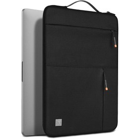 Resim Wiwu Alpha Slim Sleeve 16 Inç Su Geçirmez Laptop Çantası Siyah 