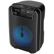 Resim GTS-1345 Rgb Ledli Bluetooth Hoparlör Usb-Tf-Fm Radyo Torima