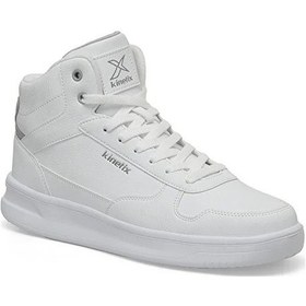 Resim Kinetix Arber Pu Hı 4fx Phlon Hafif Taban Bağcıklı Blekli Erkek High Sneaker Beyaz Beyaz 