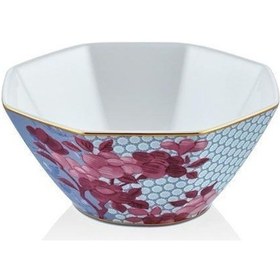 Resim Lamedore Tea Delight15 Cm Kase Pink Regency Damask 1 Adet 