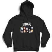 Resim The Fame Iblis Keser, Demon Slayer Çocuk Kapüşonlu Sweatshirt Hoodie 