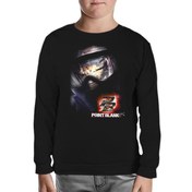 Resim Point Blank Siyah Çocuk Sweatshirt 