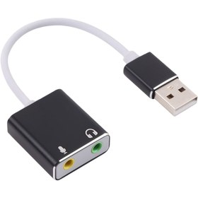 Resim harry Usb Ses Kartı 7.1 Harici 3.5mm Aux ve Mikrofon Çıkışlı HD Yüksek Kalite (Usb Sound) 