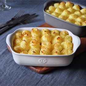 Resim Hepta Collection Emile Henry Fırın Kabı Dikdörtgen 19 x 30 cm Sarı/provence 