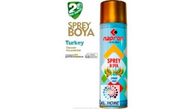 Resim Napron Gold Altın Yaldız 200ML Sprey Boya Yüksek Kapatıcılık ve Kolay Uygulama Özelliği 