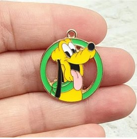 Resim Mınıso 10 Adet Anime Köpek Charm Takı - Dıy Kolye Bilezik Aksesuarı, Altın Kaplama Metal Gümüş Kaplama 