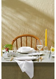 Resim Emsan Fine Bone Freya Yuvarlak Gold 60 Parça 12 Kişilik Yemek Takımı 