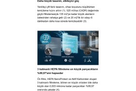 Resim Philips 135 M2 Etkili Pureprotect Teknolojili Hava Temizleyici Geniş Villalar ve Büyük Iş Yerleri Için Tasarlanmış Yüksek Hızlı Cadr Performanslı Profesyonel Hava Sistemi 