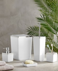 Resim Prima Nova Toskana Banyo Seti / Beyaz 