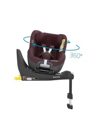 Resim Maxi-Cosi Pearl Adac'lı 0-18 Kg 360 Dönebilir Oto Koltuğu Authentic Red 