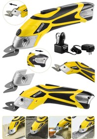 Resim Steiner 18 V Şarjlı Çelik Dişli Çift Akülü Kumaş Kesme Çok Amaçlı 