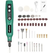 Resim Symbee "kknoon 5 Hızlı Şarjlı Mini Taşlama Makinesi - Evcil Hayvan Tırnak Bakımı, Taş İşleme Ve Dıy İçin 50 Parça Aksesuarlı" 