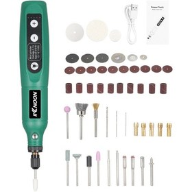 Resim Symbee "kknoon 5 Hızlı Şarjlı Mini Taşlama Makinesi - Evcil Hayvan Tırnak Bakımı, Taş İşleme Ve Dıy İçin 50 Parça Aksesuarlı" 