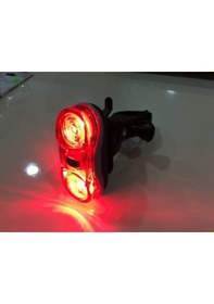 Resim Jıngyı Fonte Bisiklet Arka Stop Far Işık Led 4 Fonksiyon Gri 