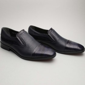 Resim Gondol Erkek Hakiki Deri Klasik Laci Croco 41 Ttx.146 