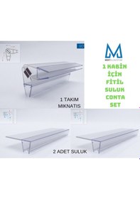 Resim Blackline 5 Mm Oval Temperli Cam Parlak Duşakabin H:190 Şeffaf 