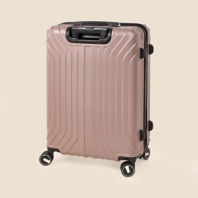 Resim Hoffmanns Vertical Line Orta Boy Abs Valiz - Platin - 66X45X26 cm 