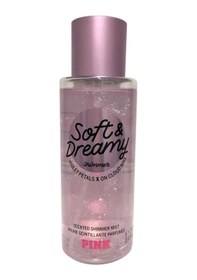 Resim Victoria's Secret Pink Soft & Dreamy Shimmer Simli Işiltili Kadın Vücut Spreyi 250 ML 