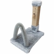 Resim Botar Laçin Fırçalı Kedi Tırmalama Tahtası – Gri 