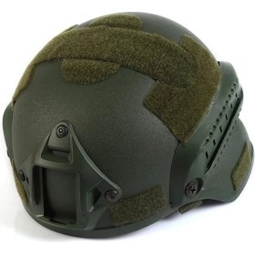 Resim Kordak Haki Airsoft Kompozit Kask 